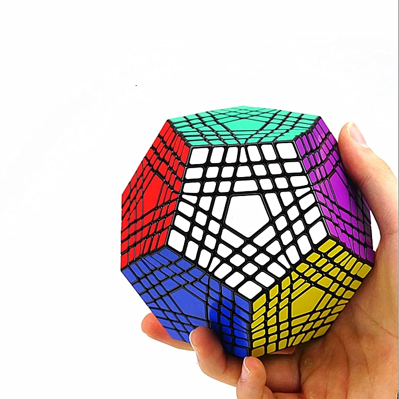 Shengshou 7x7x7 cube 7x7x7 Megaminxed Cube 7x7 куб додекаэдра shengshou Megaminxed 7x7, Магический кубик, 12-сторонние Кубик Рубика