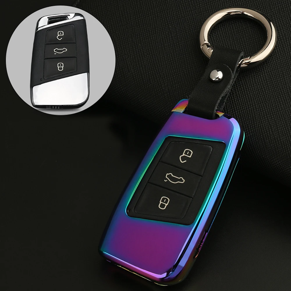 Брелок для смарт-ключей из цинкового сплава с 3 кнопками | Автомобили и мотоциклы