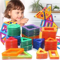 30 200pcs big magnetic designer construction set model building toy plastic magnetic blocks educational toys for kids gifts