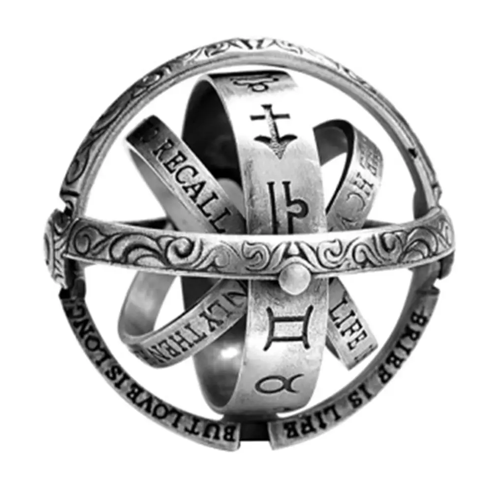 Кольца с астрономическим шаром космические кольца на палец ювелирные изделия