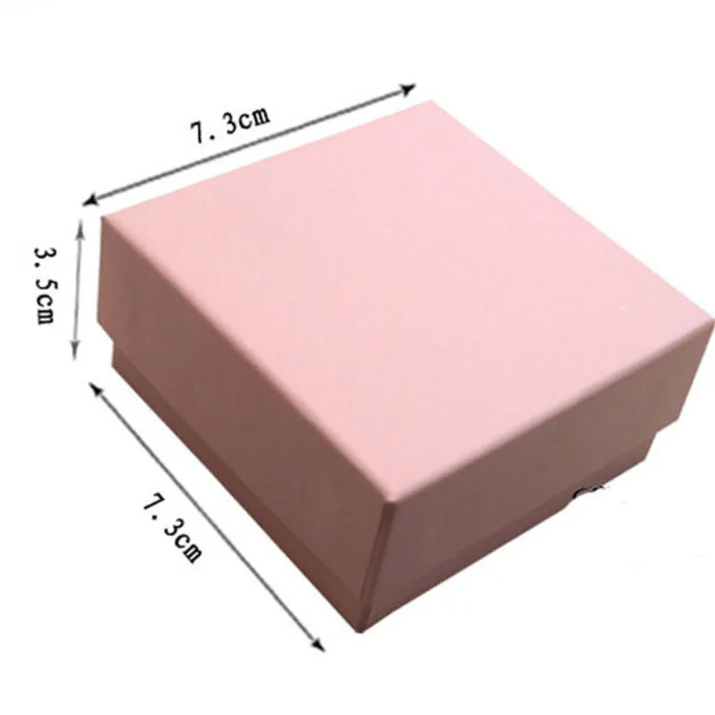 Картонный набор украшений 50 шт./лот Подарочная коробка для ожерелья подвески