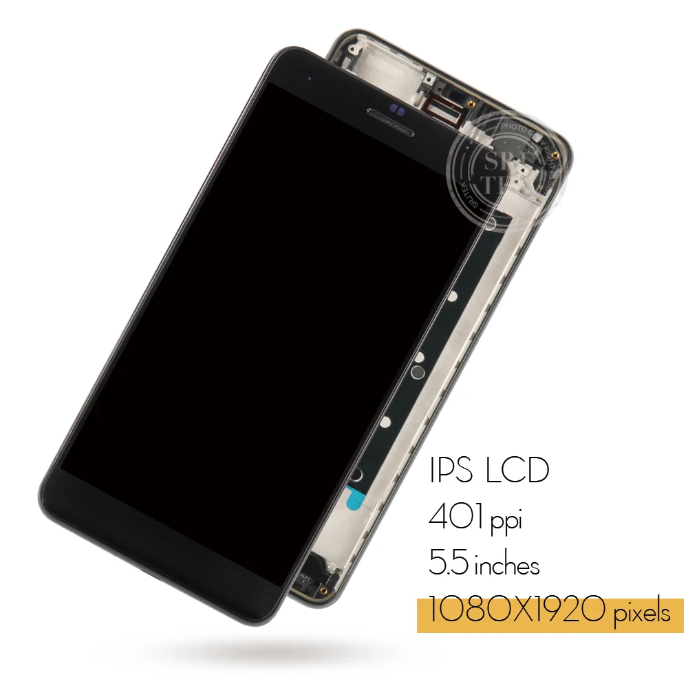 Srjtek для Huawei Honor 6 Plus ЖК дисплей панель с сенсорным экраном дигитайзер 5 ''полная