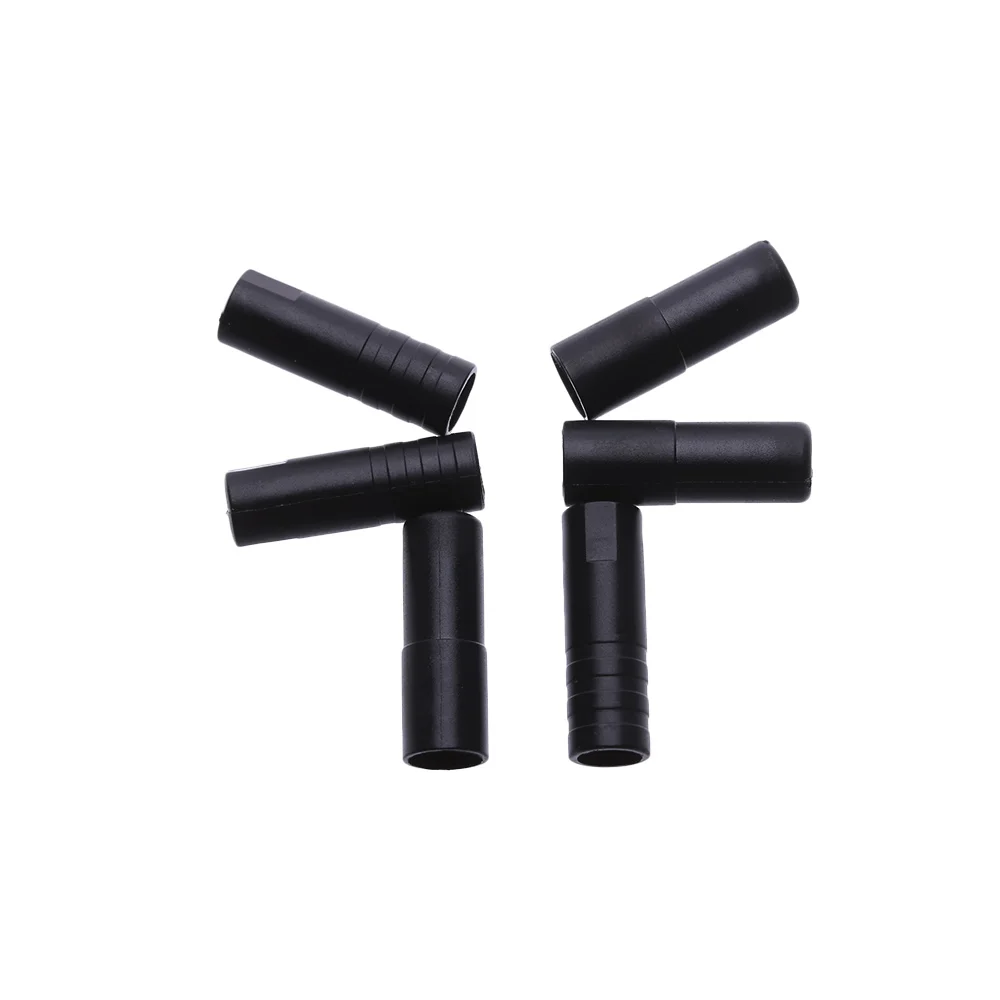 50 шт. черные пластиковые колпачки для велосипедного тормоза/троса велосипедные