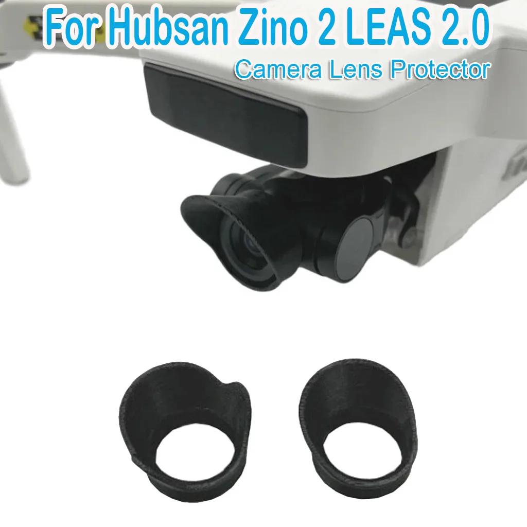 2 шт. защита объектива камеры солнцезащитный козырек для Hubsan Zino LEAS 0 RC Quadcopter