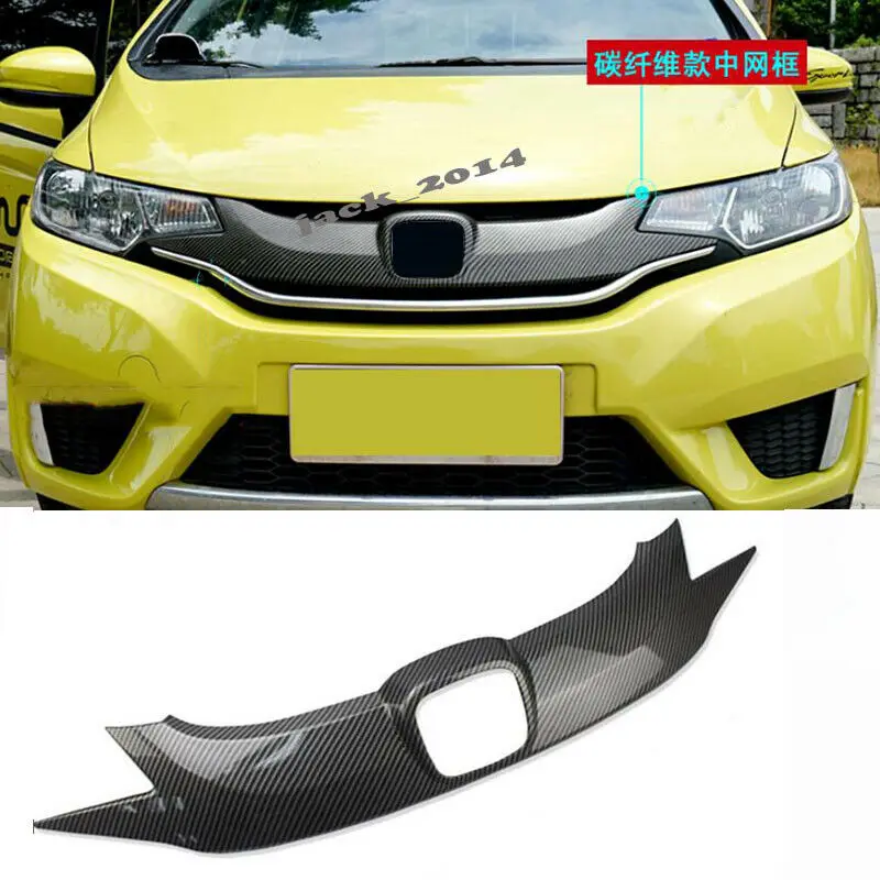 Передняя решетка радиатора из углеродного волокна украшение для рамки 1 шт Honda