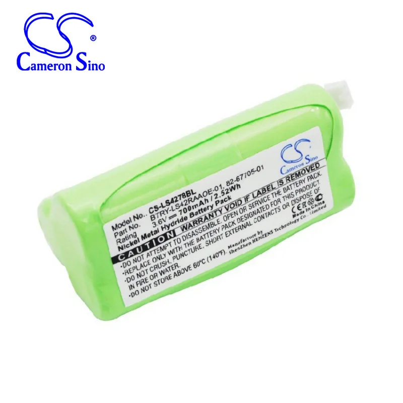 CameronSino для символ DS6878 SR LS4278 M 82 67705 01 BTRY LS42RAAOE батарея|Цифровые аккумуляторы| |