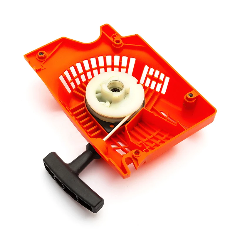 

1pc Orange Recoil Starter For Chinese Chainsaws Tarus Timbertech Accessary Tools