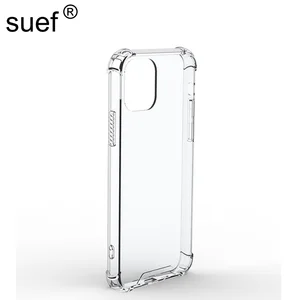 clear transparent hard pc 1 5mm acrylic phone case for iphone 13 12 11pro max mini x xs max xr 78 plus bumper frame shockproof free global shipping