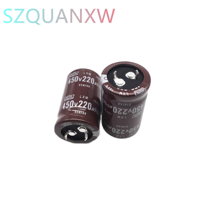 

Electrolytic capacitors 450V 220UF 25*40mm 30*30mm filter capacitor 450V220UF 25X40MM