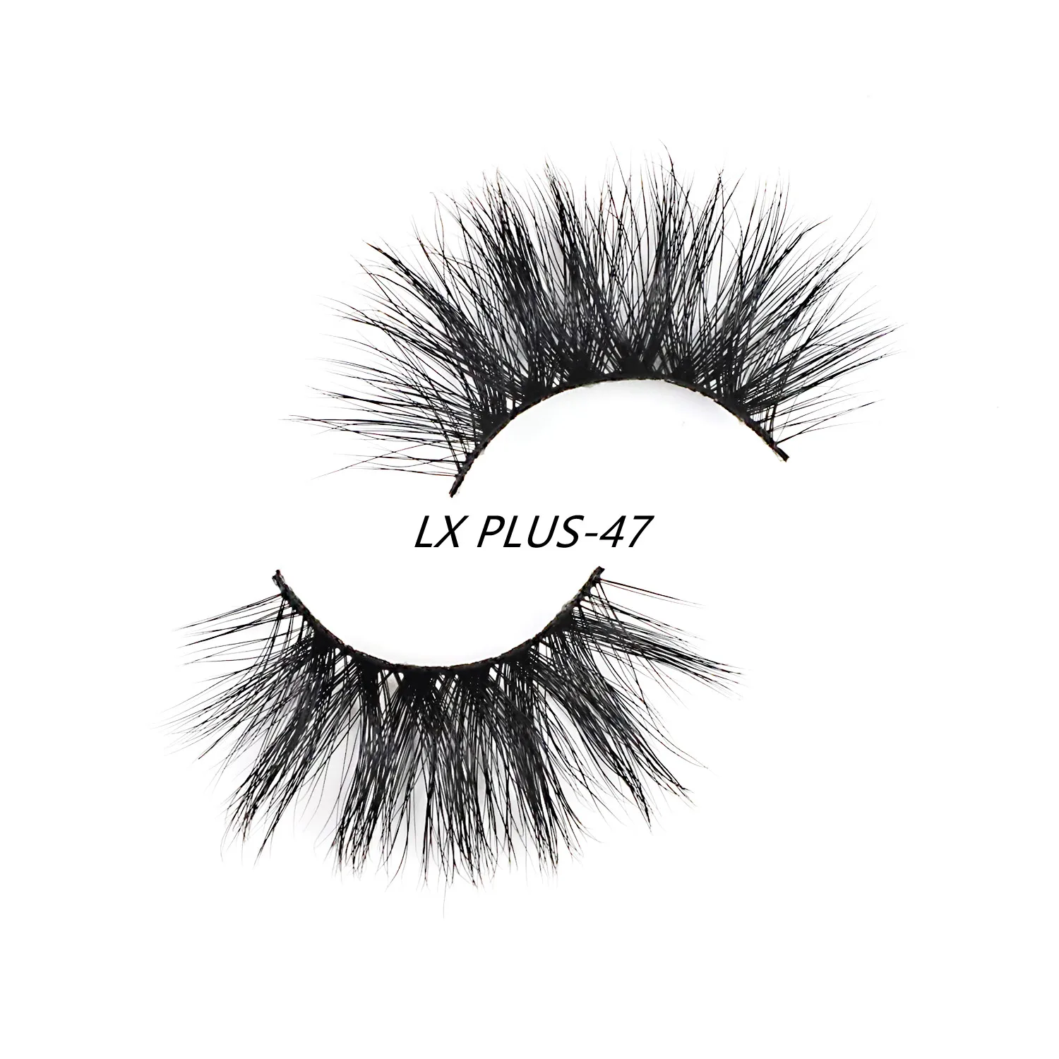 TDANCE 1 пара 25 мм многоразовые ресницы серо коричневого цвета драматического