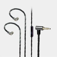 jcally jc16s 6n ofc 16 shares 480 core earphone upgrade cable with mic for se215 ie80 kz zst pro zsn pro zs10 pro zsx bl 03 bl05