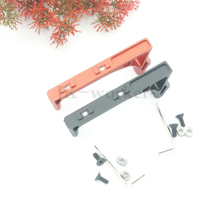 

Ar15 M4 Fishbone Gripper M-lok Keymod Metal CNC Lightweight Handle With Steel Nut Hunting Shooting Handguards
