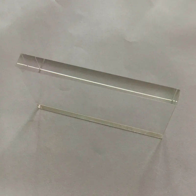 3 шт. 85x54x10 мм Высокая прозрачная акриловая ic доска гравировка буквы DIY блок подарочная карта печать слова лист акриловый дисплей тарелки домашний декор