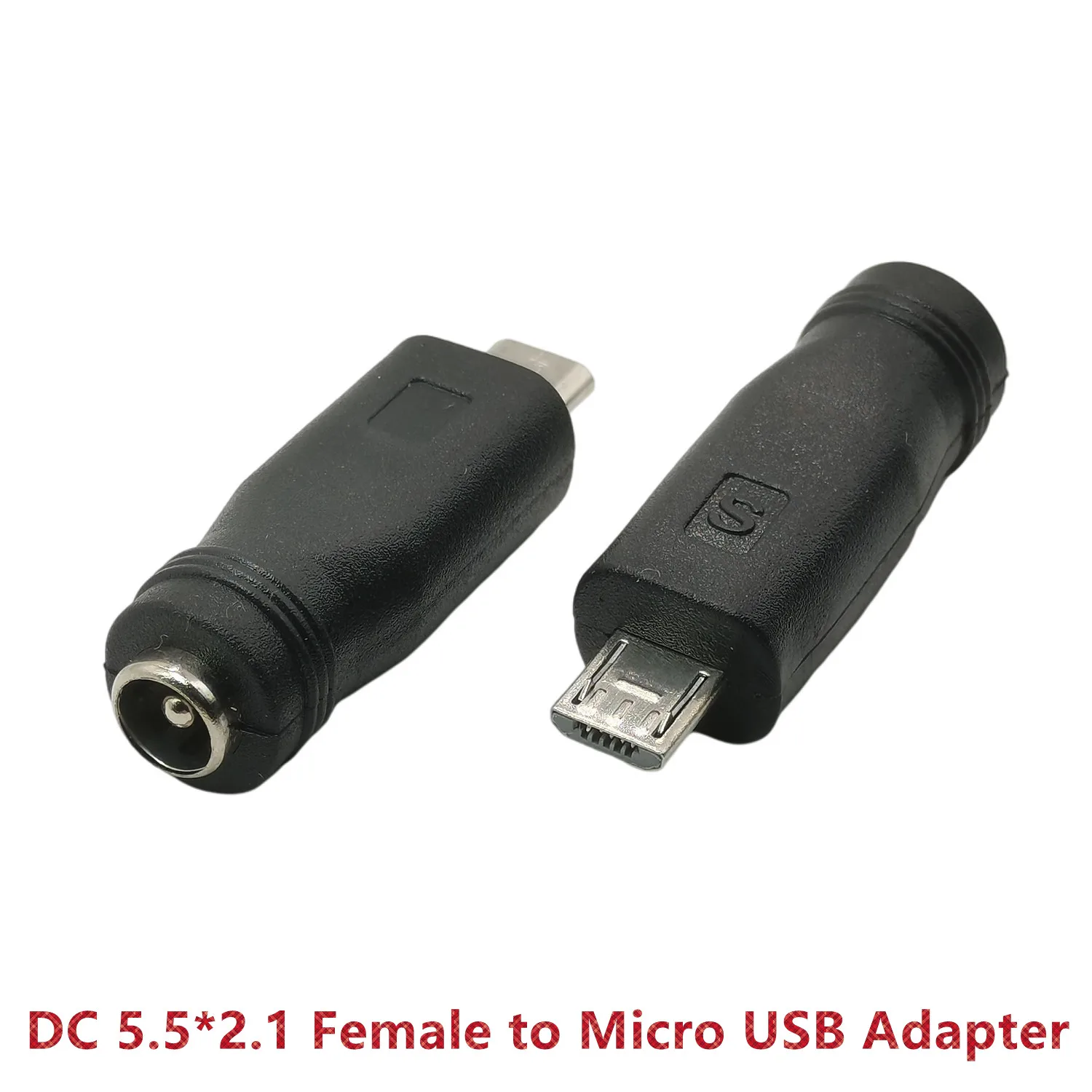 

Адаптер MICRO USB (папа)-DC 5,5*2,1 (мама) под прямым углом 90 градусов