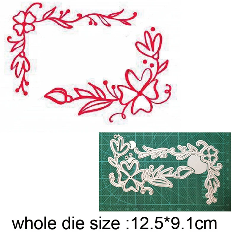 

metal cutting dies cut die mold flower vine strip decoration Scrapbooking dies paper craft knife mould blade punch stencils dies