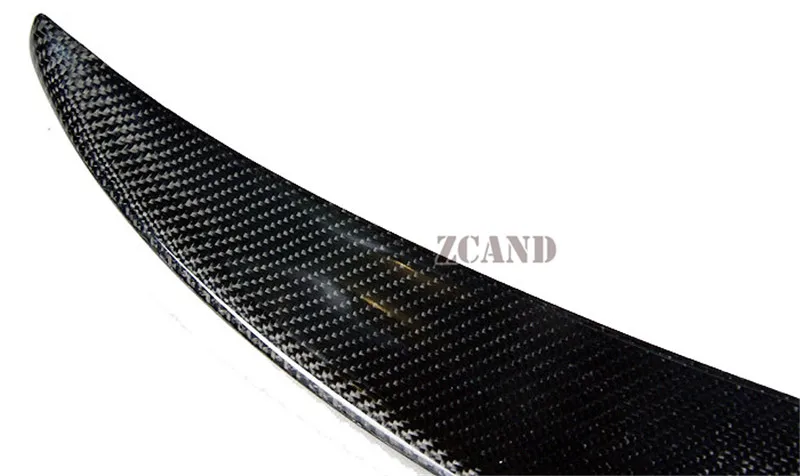 P Style High Kick Real Carbon Fiber багажник спойлер Подходит для BMW 3 Series E92 Coupe 2Dr 2007 2013|Обвесы| |