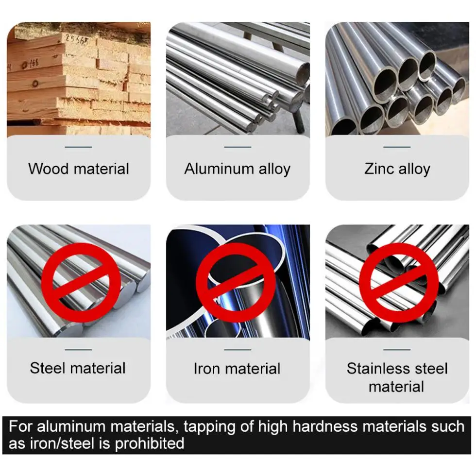 

1 piece M6 Square Shank High Speed Steel Screw Thread Tap Drill Bit for Woodworking Plastic And Aluminum HSS Drill Bit