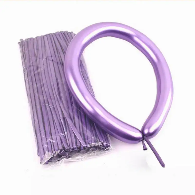 long purple 10 шт. 10 дюймов металлический Светящийся синий шар глянцевый металлик темно-синие шары хромированные шары Globos украшение для свадебной вечеринки - Цвет: long purple