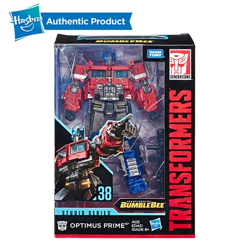 Hasbro Трансформеры студийная серия Люкс класс Трансформеры SS38 Шмель Dropkick Cogman скрапметалл красная молния Оптимус - Цвет: Optimus Prime