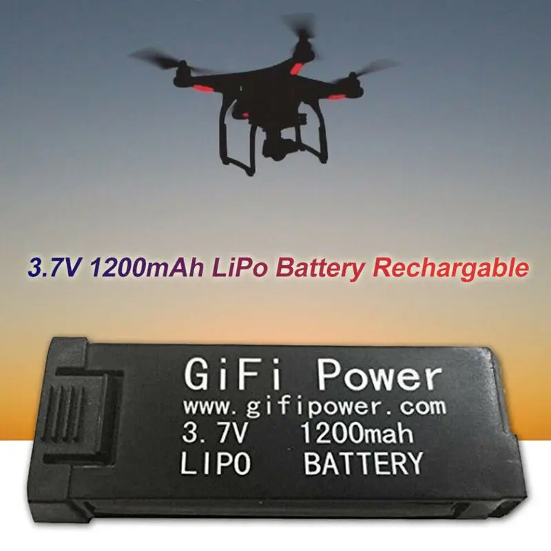 Eletrônica da Bateria 1200mah de Lipo da Potência para Jy019 Substituição 3.7v S168 E58 M68