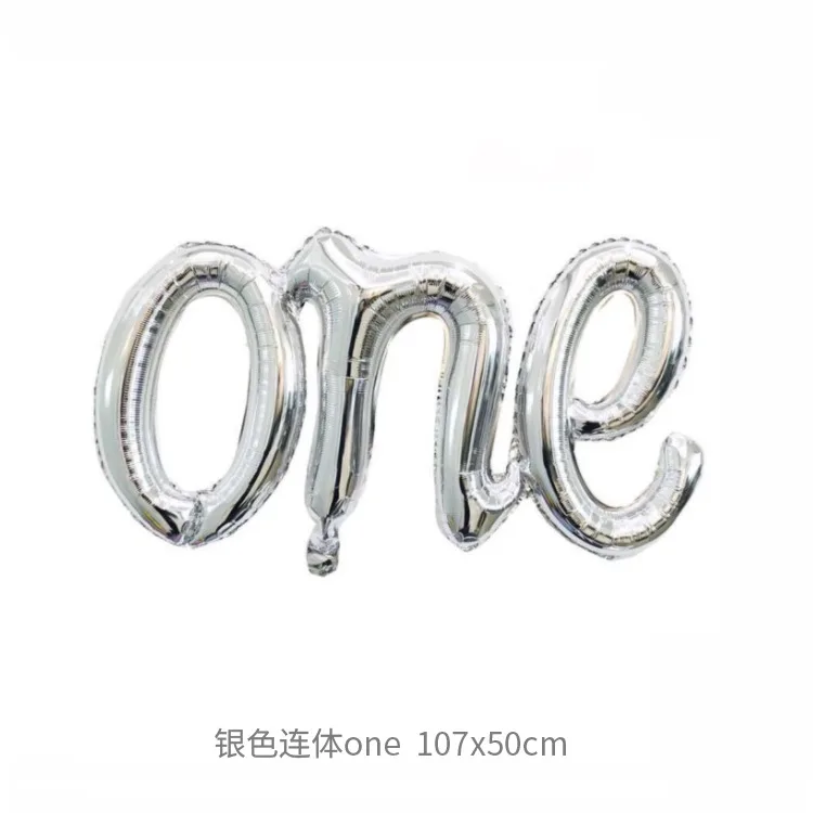 Один шар первый день рождения фольгированные шары детские праздничные украшения