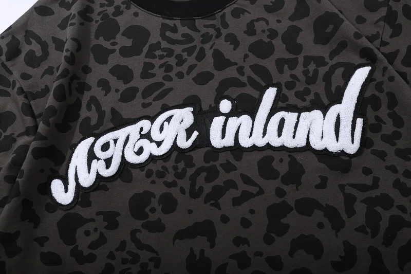 

Men Leopard Printed T Shirt Unisex Short Sleeve Letter Embroidery t shirts 2021SS Oversized T shirt 100%Cotton O-neck Tops Tee