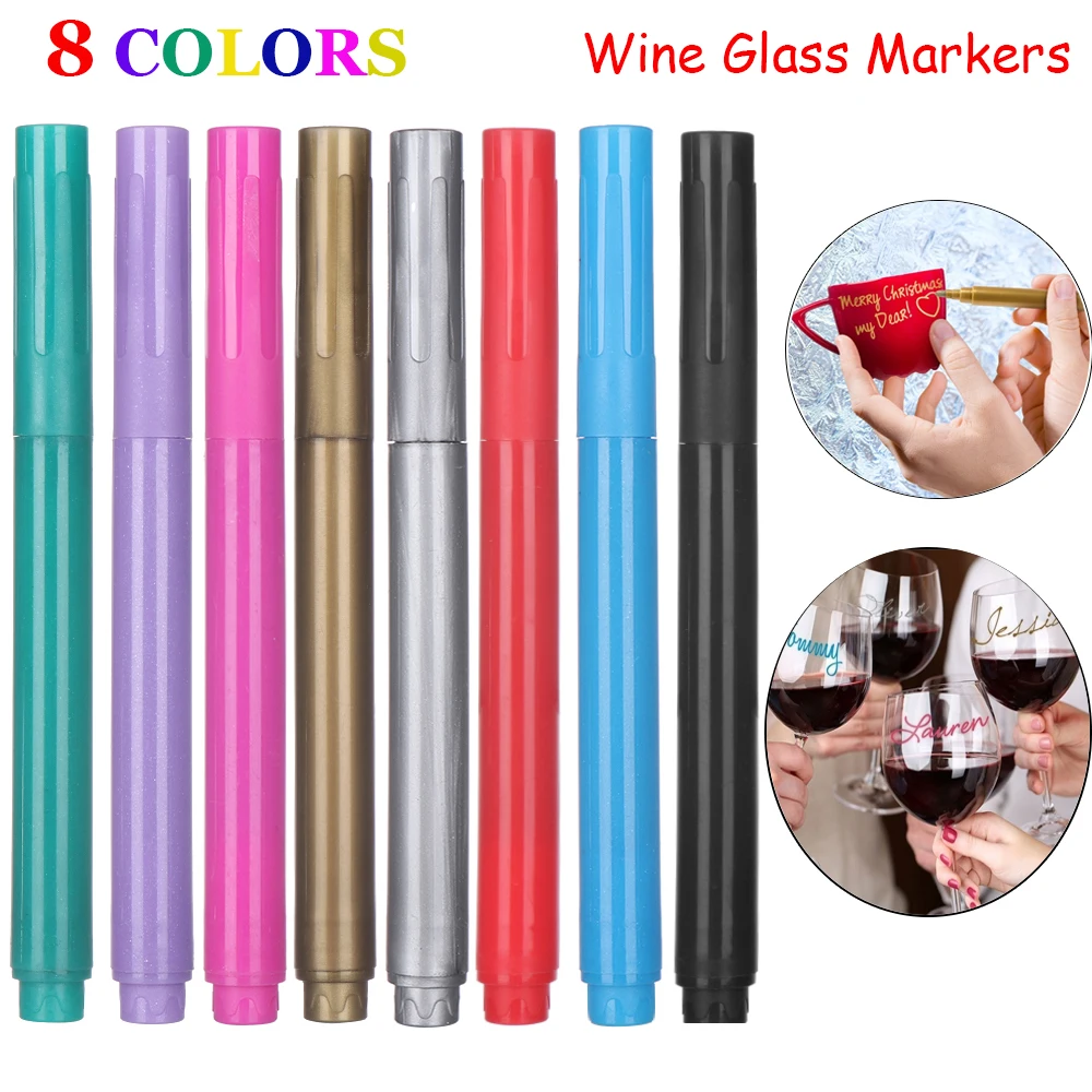 Корейские канцелярские принадлежности цветные маркеры для каллиграфии подарок