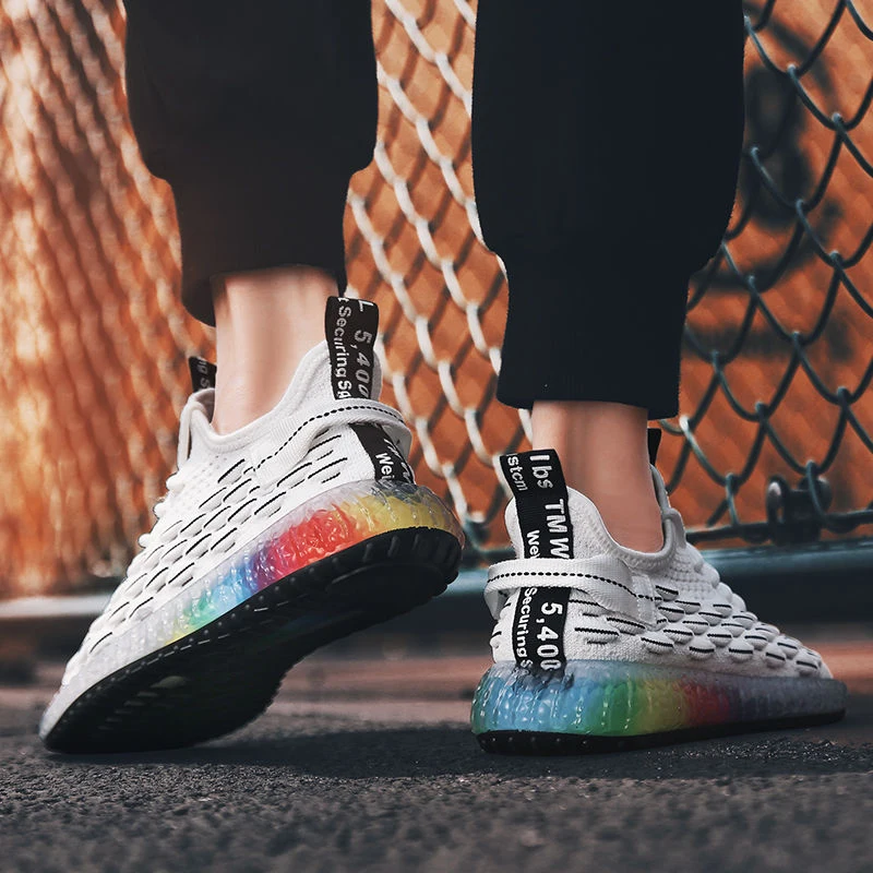 Мужские кроссовки Flyknit кроссовки мужские повседневные кроссовки мужские кроссовки прогулочная Уличная обувь для мужчин обувь Tenis Masculino Adulto