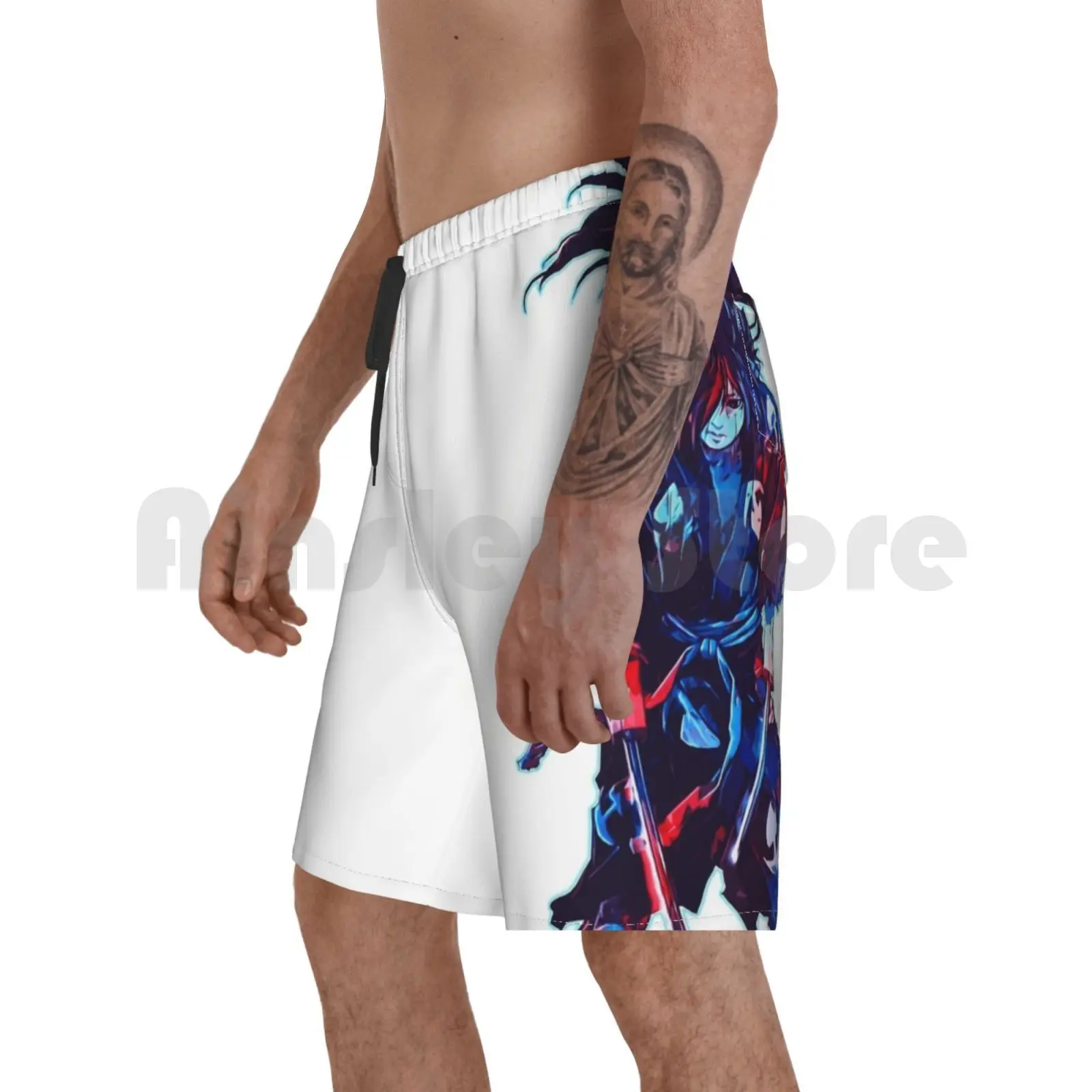 

Пляжные шорты Hyakkimaru Аниме Манга Dororo аниме Dororo манга Сайтама