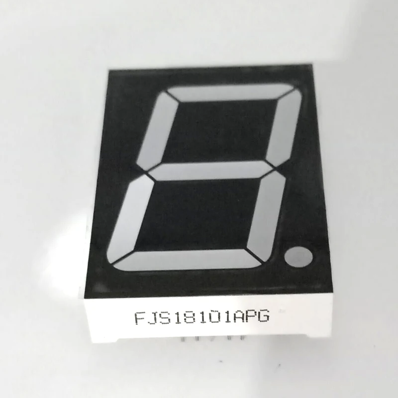 10Pcs Highlight 1.8-inch 1 Digit Digital Tube Screen Red Blue White and Emerald Green 8 Segments of Total Yin Yang | Инструменты