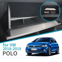 smabee car glove box storage for volkswagen polo 2018 2021 accessories car central storage console tidying co pilot storage box