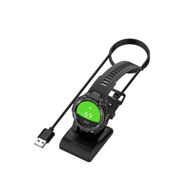 USB Charger Charging Cable For Huami Amazfit T-Rex GTR GTS A1901 A1909 A1918 Smart Watch Accessories Dock Adapter | Наручные часы