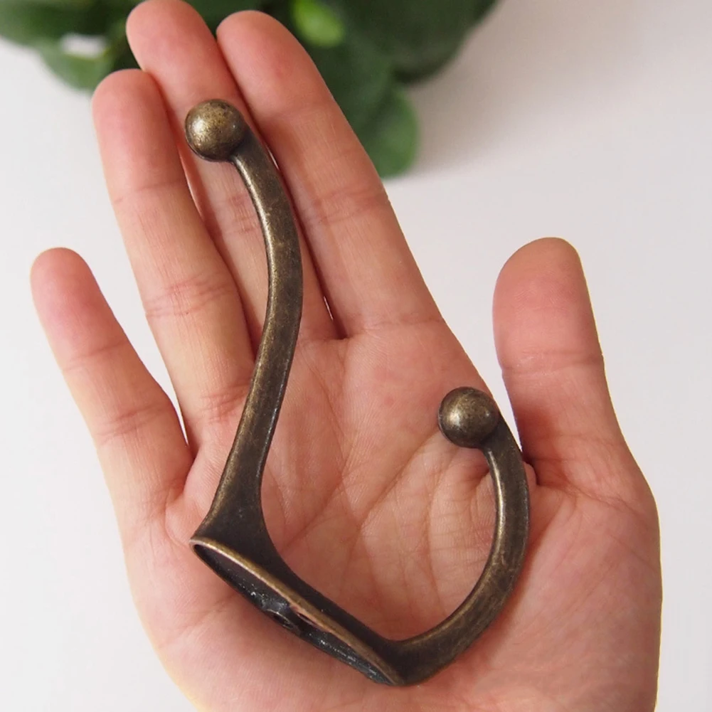 Винтажная бронзовая домашняя мебель платяной шкаф Настенные Крючки вешалка для