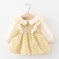 melario sweet kids autumn clothes childrens party dress toddler girls clothes bow print baby dress embroidery princess dresses