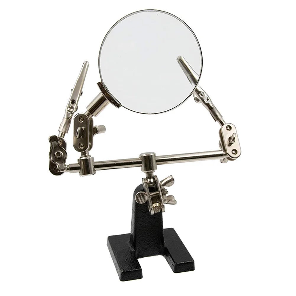 

145*400*125mm Magnifier Helping Hands Welding Magnifier Soldering Station