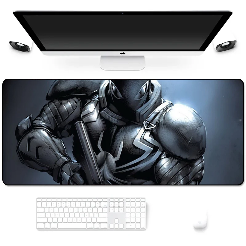 Чудо-яд Человек-паук противоскользящий прочный резиновый большой игровой коврик