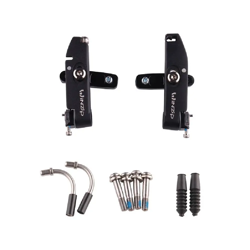 

Road Bike V Brake Caliper Cycling Frame Aluminum Alloy Brake Road Bike Aerodynamic Frame Hidden Brakes Bicycle Spare Parts