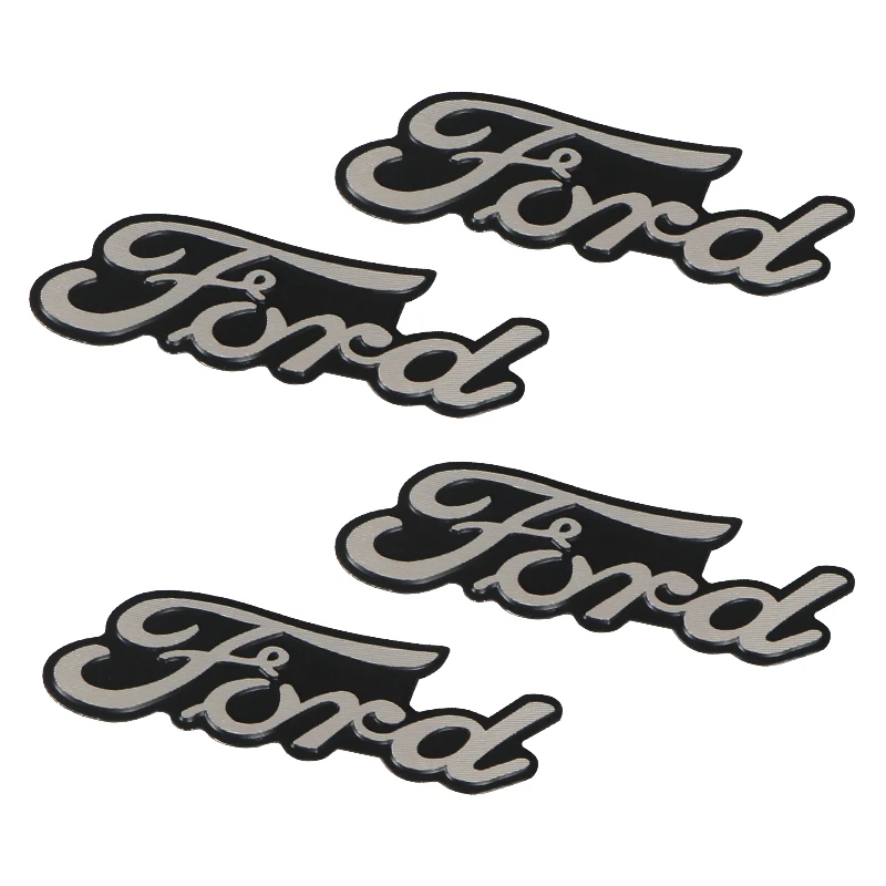 3D наклейка для стайлинга автомобиля алюминиевая эмблема внутренний динамик