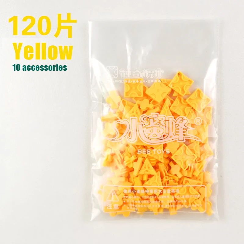 12 Color Compatible Laq add-on Educational Building Block Toys Diy Puzzle Game 120 pieces | Игрушки и хобби