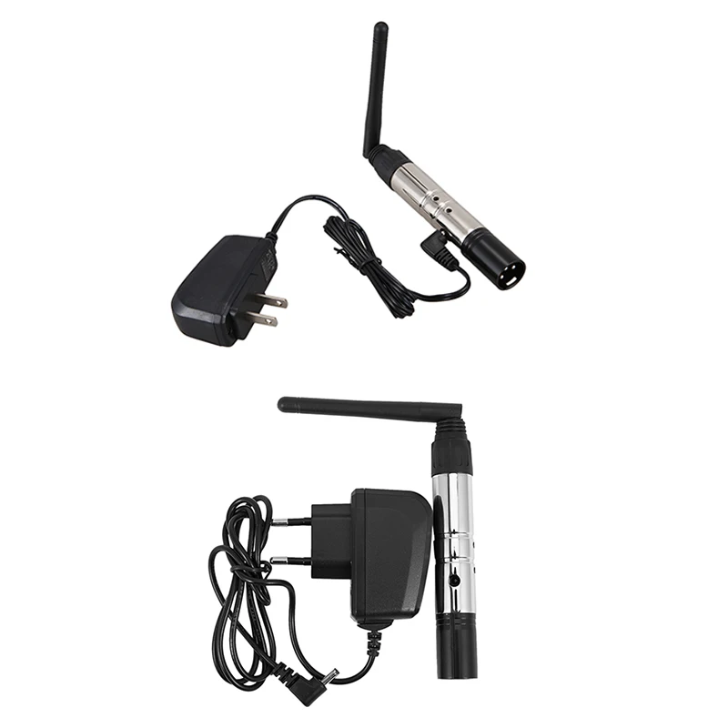 

Dmx512 2.4G Ism Wireless 3Pcs Transmitter Receiver Kit For Party Dj Show Club Disco Ktv Stage Light