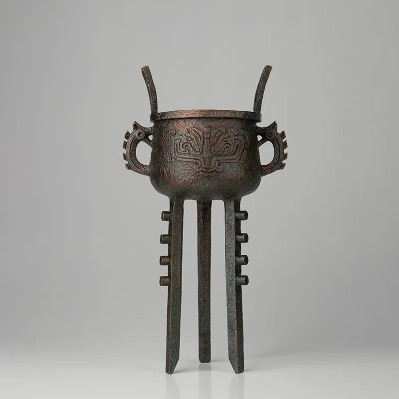 

Copper Decoration Han Meilin's Work Ding Copper Crafts Home Decoration Living Room Decoration decorations for home