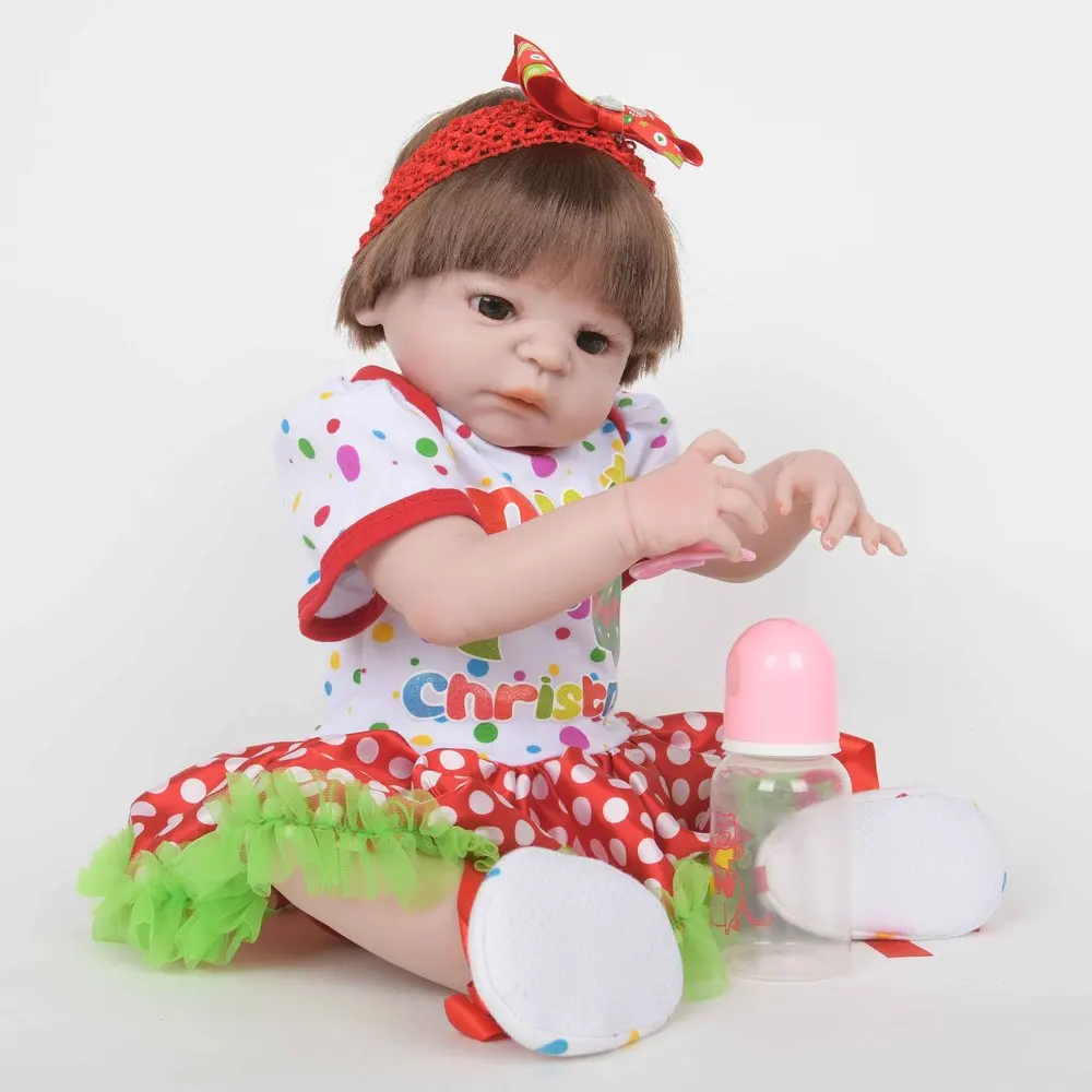 Удивительные Bebe Reborn Детские игрушки Реалистичные мягкие полностью силиконовые