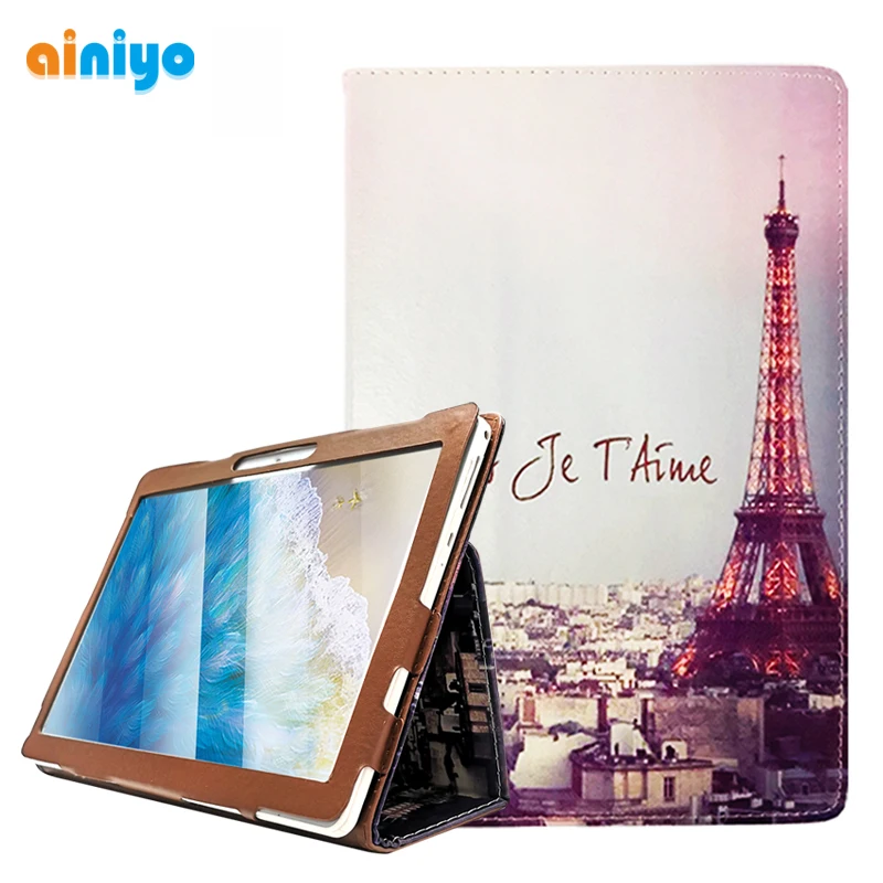 Складной чехол подставка из искусственной кожи для BDF 3G Android 6 0 четырехъядерный 10