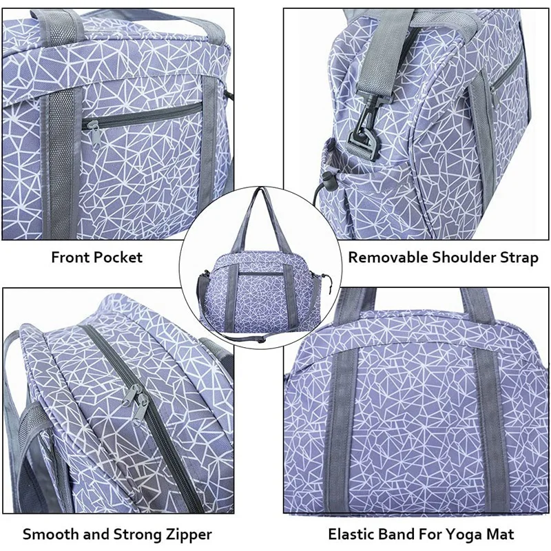 Сумка-коврик для йоги сумки тренажерного зала и фитнеса женщин мужчин Спортивная