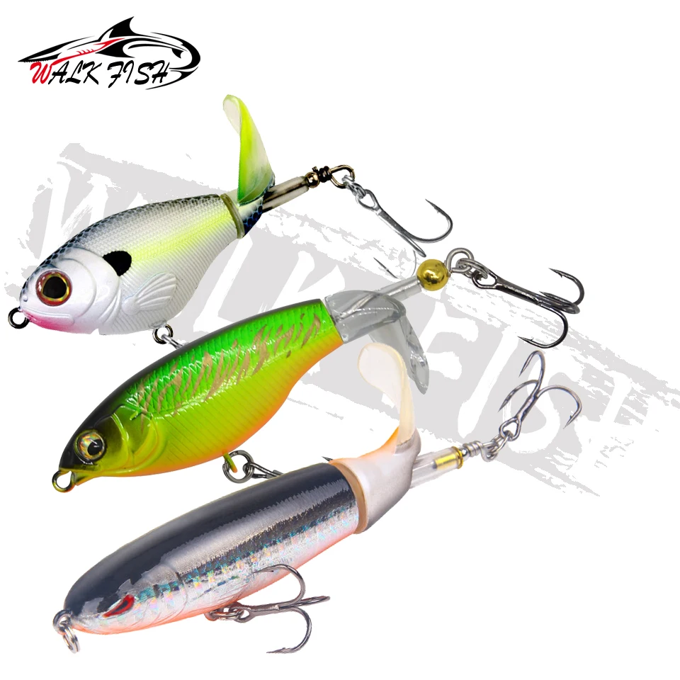 WALK FISH Whopper Plopper приманка для рыбной ловли 6 г/11 г/13 г/17 г приманки сома рыболовная