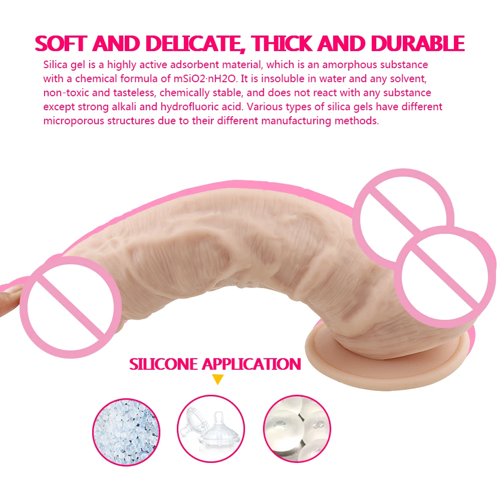 Реалистичный огромный пенис новый ощущение кожи фаллоимитатор очень большого размера с присоской секс