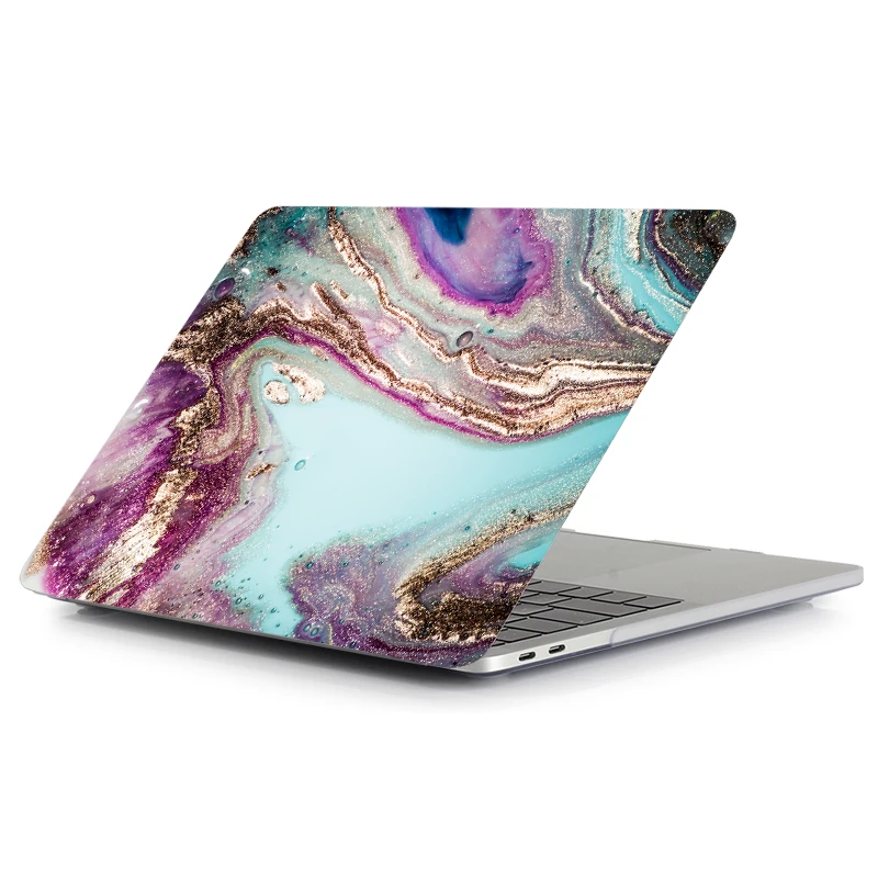 MTT чехол для Macbook Pro 13 15 с сенсорной панелью мраморный Жесткий Чехол для mac book Air Pro retina 11 12 13 15 дюймов чехол для ноутбука