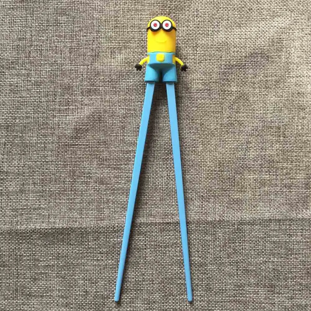 1 пара мульти панда китайский ученик Миньоны обучающая палочка для еды кошка