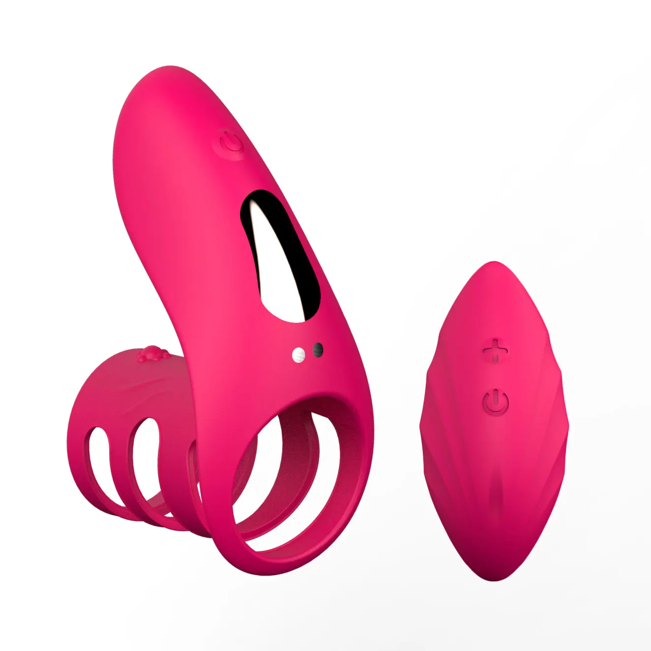 Вибрирующее кольцо для пениса мужчин Задержка эякуляции беспроводной