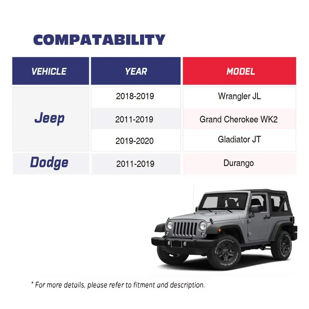 Колесные распорки для Jeep JL WK2 JT Wrangler JL18 19 Grand Cherokee 11 KSP 4 шт. 1 5 дюйма от до 5x127